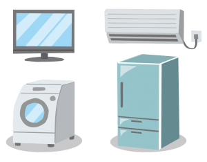 リサイクル対象家電について