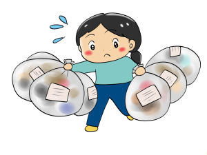 ごみ屋敷　片付け　大変