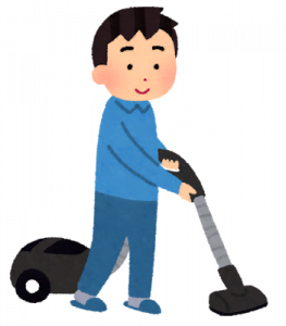 一緒に楽しみながら片付け