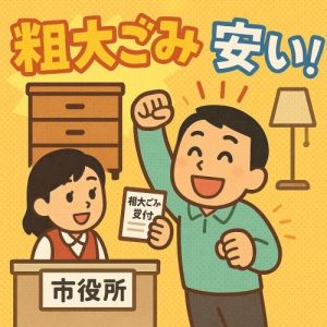 粗大ごみ　市区町村回収　安い