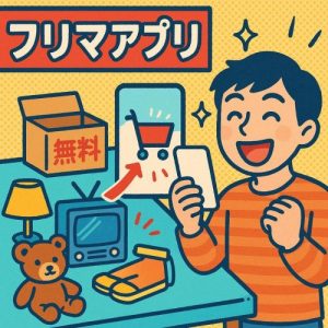 不用品　知人　友人に譲る、売ると無料