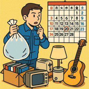 不用品回収　計画的に処分する