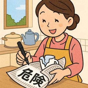 割れ物 梱包 危険 キケンと書く