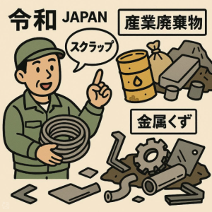 産業廃棄物　金属　スクラップ