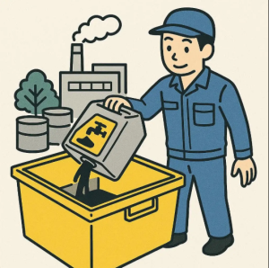 産業廃棄物　正しく処分する